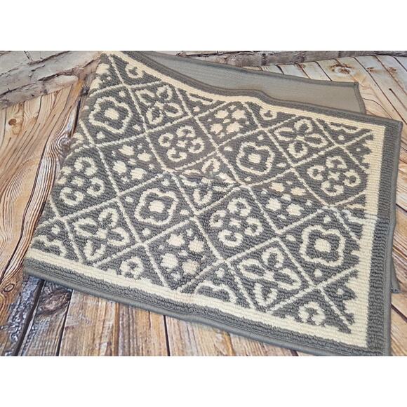 Kitchen Mat Rug for Kitchen 20"x47" Grey - Picture 2 of 3